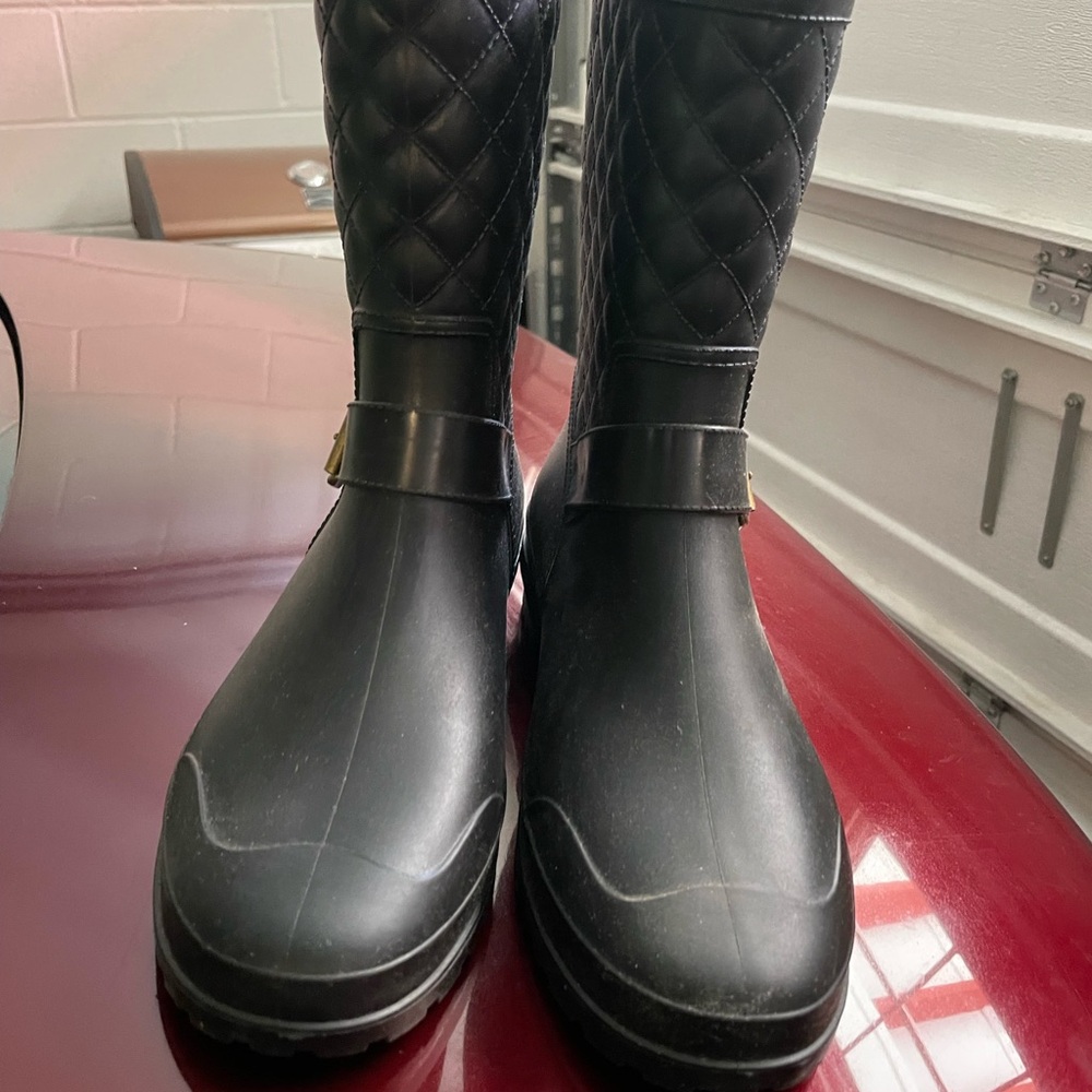 Rubber rain boots - size 10 - Picture 2 of 8